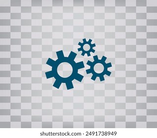 Vector icon on gray backgroud