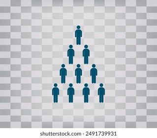 Vector icon on gray background