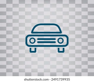 Vector icon on gray background