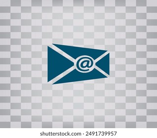 Vector icon on gray background