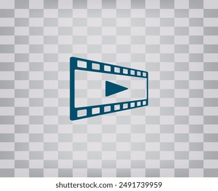 Vector icon on gray background