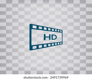 Vector icon on gray background