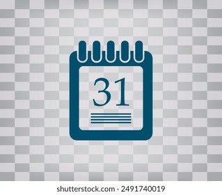Vector icon on gray background