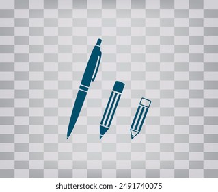 Vector icon on gray background