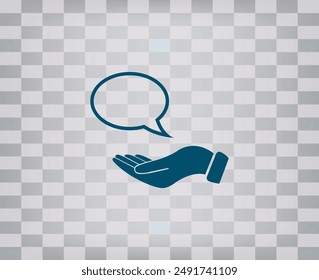 Icono de Vector sobre fondo gris