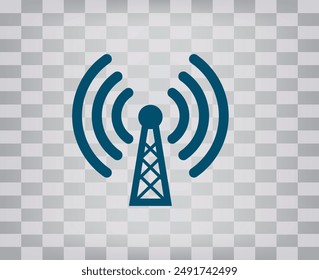 Icono de Vector sobre fondo gris