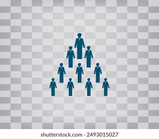 Vector icon on a gray background with a gradient.