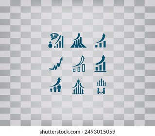 Vector icon on a gray background with a gradient.