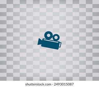 Icono de Vector sobre fondo gris con degradado.