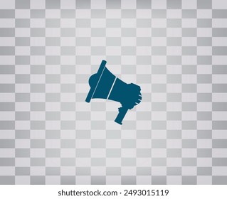 Vector icon on a gray background with a gradient.