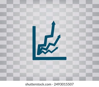 Vector icon on a gray background with a gradient.