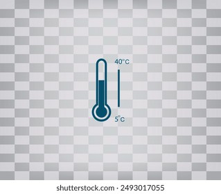 Vector icon on a gray background with a gradient.