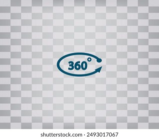 Icono de Vector sobre fondo gris con degradado.