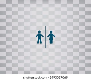 Vector icon on a gray background with a gradient.