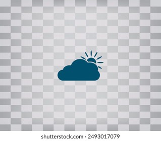 Icono de Vector sobre fondo gris con degradado.