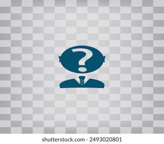 Vector icon on a gray background with a gradient.