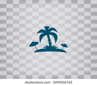 Vector icon on a gray background with a gradient.