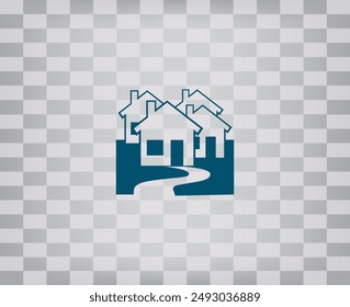 Vector icon on a gray background with a gradient.