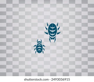 Vector icon on a gray background with a gradient.