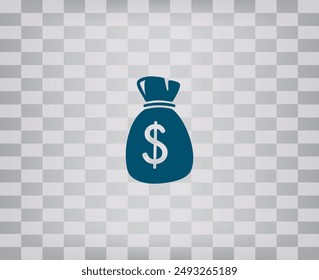 Vector icon on a gray background with a gradient.