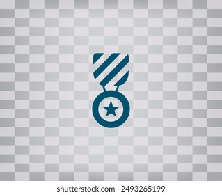 Icono de Vector sobre fondo gris con degradado.