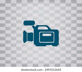 Vector icon on a gray background with a gradient.