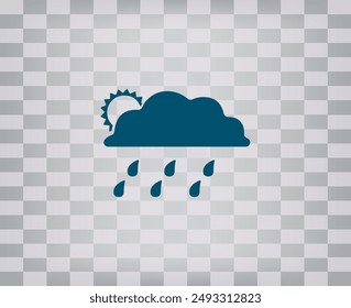 Vector icon on a gray background with a gradient.