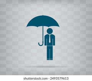 vector icon on gray background with gradient
