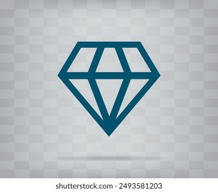 Vektorgrafik-Symbol auf grauem Hintergrund mit Farbverlauf