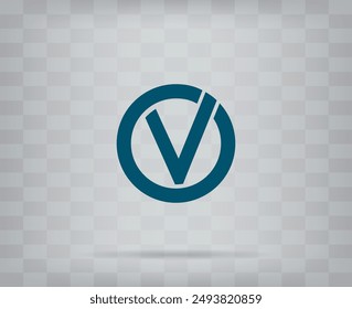 Vector icon on gray background