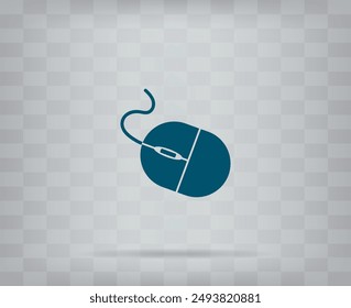 Vector icon on gray background