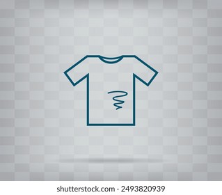 Vector icon on gray background