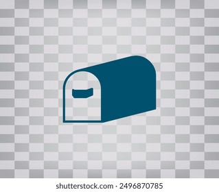 Vector icon on a gray background with a gradient.