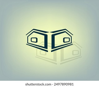 Vector icon on a gray background