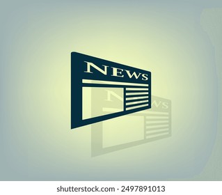 Vector icon on a gray background