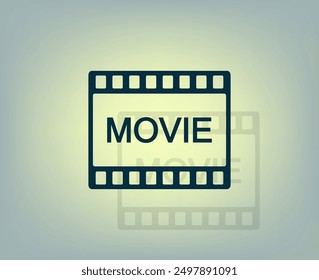 Vector icon on a gray background
