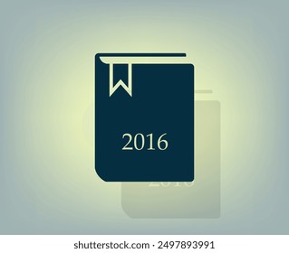 Vector icon on a gray background