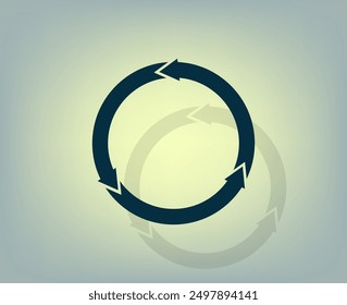 Vector icon on a gray background