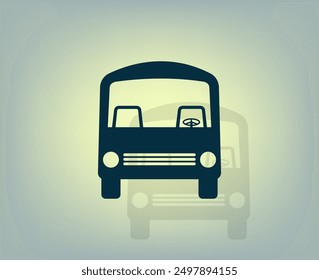 Vector icon on a gray background