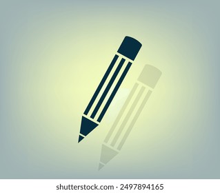 Vector icon on a gray background