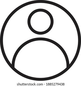 vector icon on white background flat vector icon symbol sign from modern contact collection for mobile concept and web apps design, for nice design
