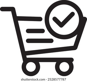 Vector Icon For Order Confirmation.