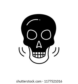 Vector icon for osteology