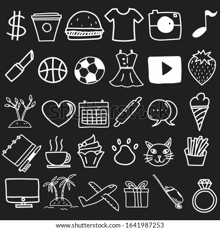 Vector Icon Pack Travel, Vector Icon Pack Holliday, Vector Icon Pack Daily life, Cute, Beauty, life