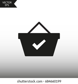 Vector icon paid