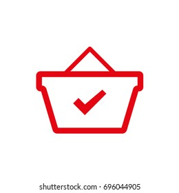 Vector icon paid