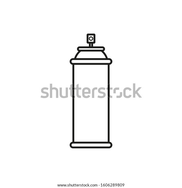 Vector Icon Paint Spray Shape Stock Vector (Royalty Free) 1606289809