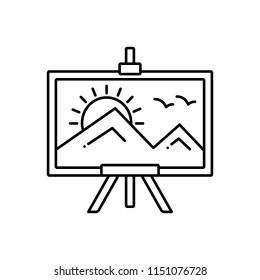 Vector icon for  painting