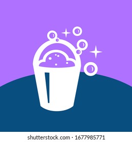 A vector icon of a pale