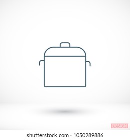 Vector icon pan 10 EPS